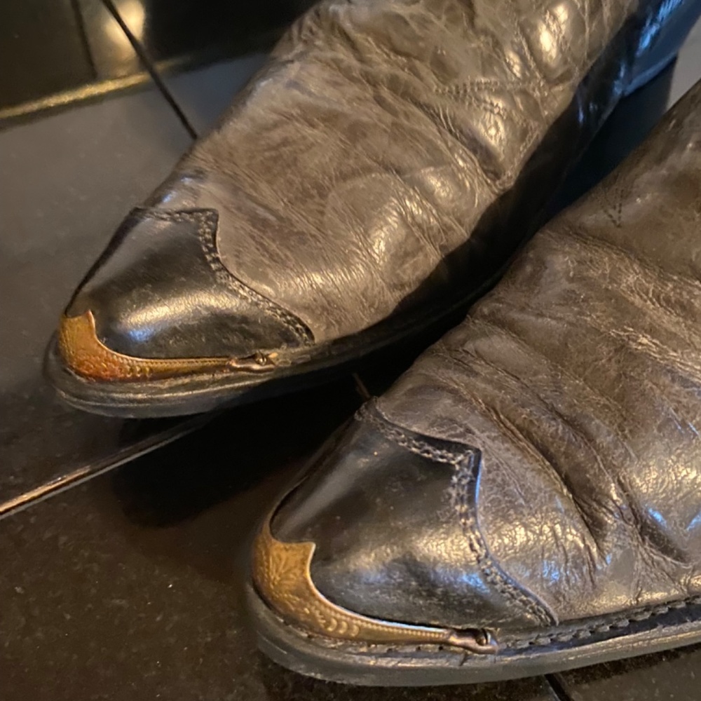 Wrangler Western Exotic Slip-On Boots - Picture 7 of 16